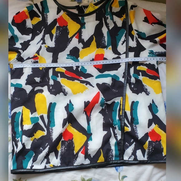 Printed pattern blouse - Picture 5 of 6